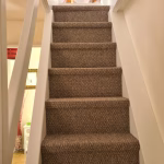 custom wooden staircase built by noble contractors iow - isle of wight carpenter