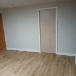 residential garage conversion - new door
